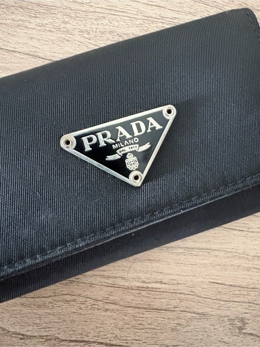 Prada vintage nylon black key holder - Picture 9 of 15